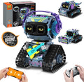 STEM Robot Building Kit for Kids 6-143in1 Remote &amp APP Controlled STEM Rock Robot/Truck/Road Roller Building Toys for Kid433 Pcs Building Blocks Set Birthday Xmas Gift Ideas for Boys Girls