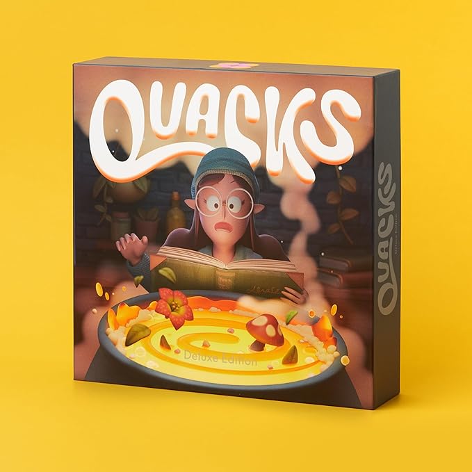 Quacks: Deluxe Edition Board Game – Formerly of Quedlinburg The New Look and New Name for The Classic Game of Exploding Potions