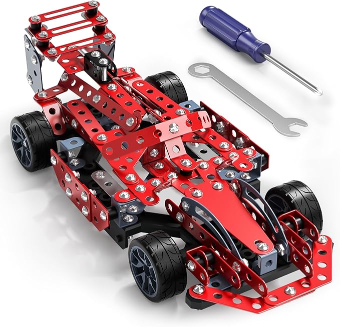 STEM Building Projects Toys - Model Car Kit DIY Building STEM Projects Toys for Kids Boys Girls Ages 8-12-16 Assembly Science Kit Model Car Birthday Gift Toy for Kids Boys 8 9 10 11 12 Years Old