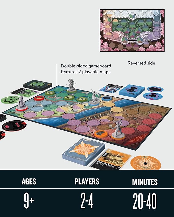 Restoration Games Unmatched Battle of Legends Vol 1 - Strategy Board Game for 2 to 4 Players - Expansion with 4 Heroes and Battlefields - 20-40 Min Playtime - Ages 9+