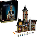 LEGO Icons Haunted House Building Set 10273 Haunted House Kit Creative Crafts for Adults and Family Powered Up Ready Building Kit with 10 Minifigures Halloween Decoration to Build Together