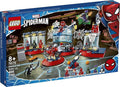 LEGO Marvel Spider-Man Attack on The Spider Lair 76175 Cool Building Toy Featuring The Spider-Man Headquarters Includes Spider-Man Green Goblin and Venom Minifigures