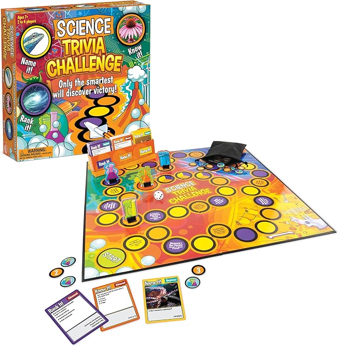 MindWare Science Trivia Challenge Game – Educational &amp Fun Game for Families &amp Kids Ages 7 &amp Up