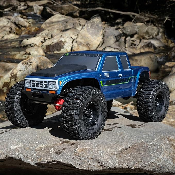 Axial RC Truck 1/10 SCX10 III Coyote 4X4 RTR Brushed Rock Crawler Blue AXI-2036T2 (Battery and Charger Not Included)