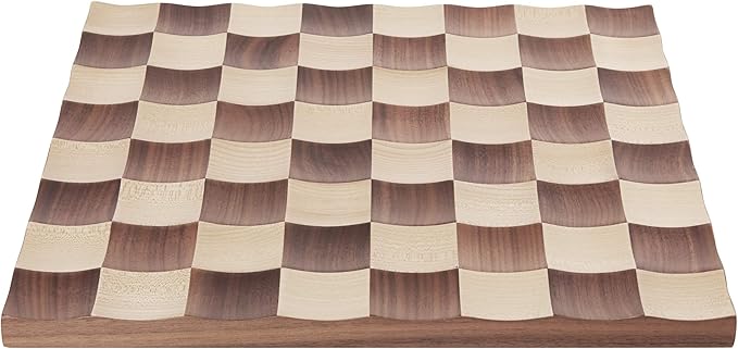 Umbra Wobble Chess Set Walnut