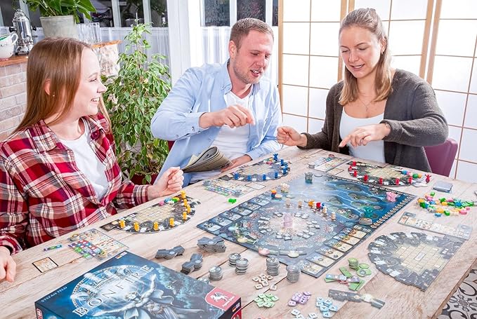 Bonfire – Board Game by Pegasus Spiele 1-4 Players – Board Games for Family – 70-100 Minutes of Gameplay – Games for Family Game Night – Kids and Adults Ages 12+ - English Version