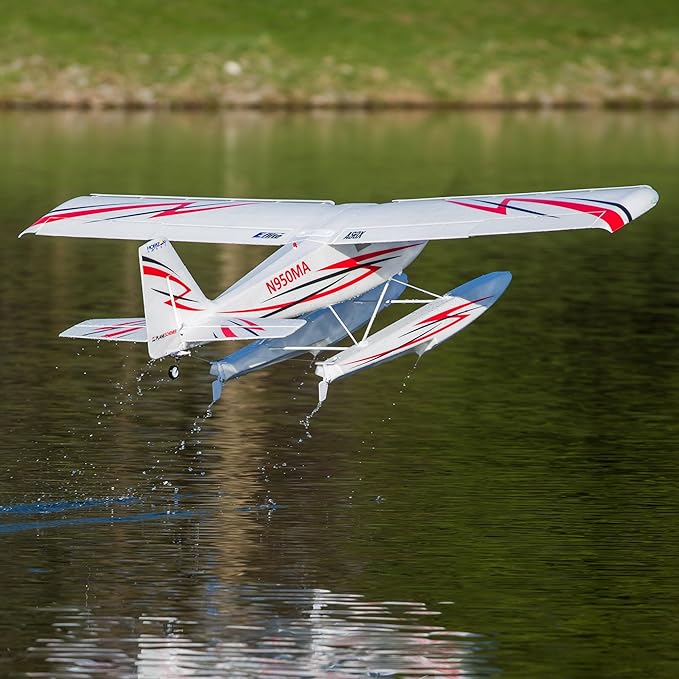 E-flite RC Airplane Timber 10-Year Anniversary Edition BNF Basic (Transmitter Battery and Charger Not Included) EFL-3352
