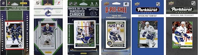 C&ampI Collectables NHL Vancouver Canucks CANUCKS617TS Men's Sports Related Trading Cards Brown One Size