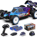 1/12 Brushless RC Cars for AdultsFast 50 mph Off-Road All Terrain Buggy4WD RC Buggy with 2.4GHz Remote Control and Two 3S Batteries25W Fast ChargingRTR 4X4 Electric RC Cars