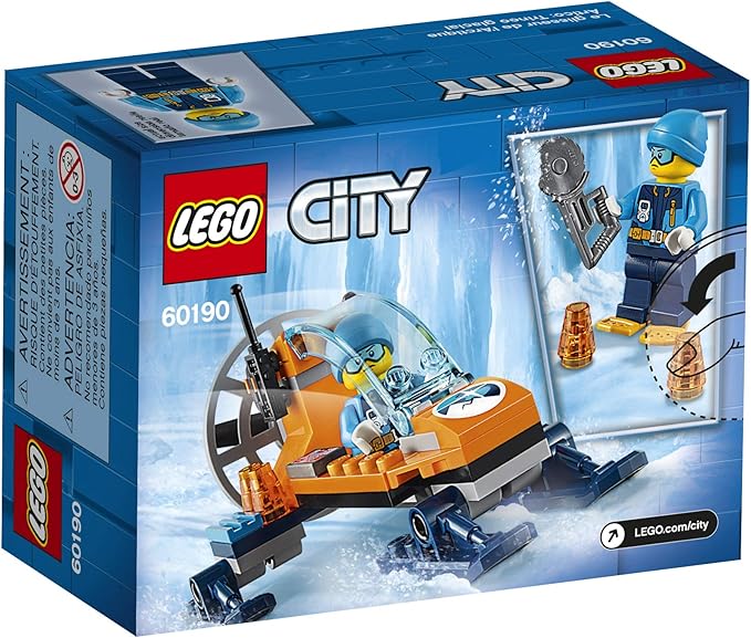 LEGO City Arctic Ice Glider 60190 Building Kit (50 Pieces)