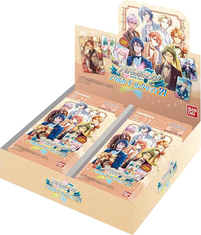 Bandai IDOLiSH7 Metal Card Collection 21 (Pack Box) 24 Pack