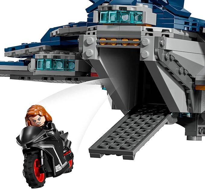 LEGO Marvel Avengers: Age of Ultron Quinjet - Kids Toy for Boys and Girls Ages 12+ - Avengers Toy with 5 Marvel Action Figures - Collectible Decor &amp Playset - Gift Idea for Birthdays - 76325