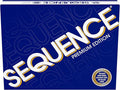 Sequence Premium Edition - Stunning Set with Giant Board (20.25 x 26.25 inches) Exclusive Chips and Deluxe Cards by Goliath Blue for Ages 7+