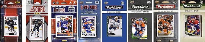 C&ampI Collectables NHL Edmonton Oilers Trading Cards White One Size
