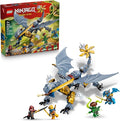 LEGO NINJAGO Ninja Dragon Riyu’s Battle Building Toy for Boys &amp Girls - Ninja Poseable Dragon Toy Playset for Kids Ages 7+ - Includes 4 Minifigures for Pretend Play - Gift Idea for Birthdays - 71