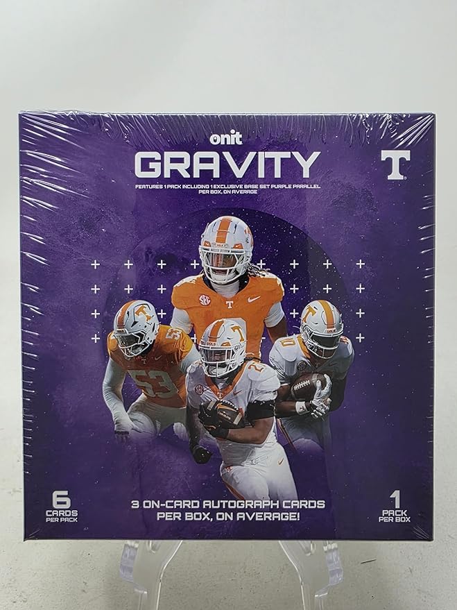 2025 Onit Gravity College Football Card Breaker Edition Box (Tennessee Volunteers)