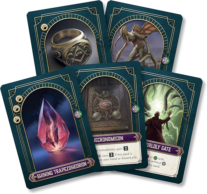 Cthulhu: Dark Providence Board Game - Secret Alignment Deckbuilding Game Immersive Strategy Game for Kids &amp Adults Ages 14+ 1-5 Players 90 Minute Playtime Made by CMON