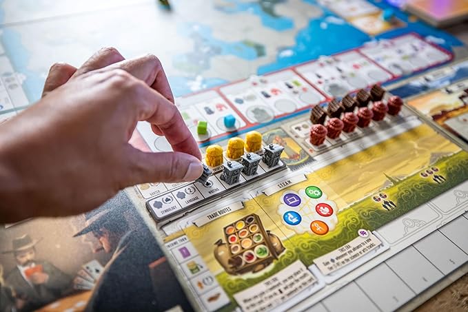 Stonemaier Games: Tapestry: Arts &amp Architecture Expansion by Jamey Stegmaier &amp Mike Young | Add to Tapestry | New Capital City Mats Advancement Track Civilizations and More | 1-5 Players 1