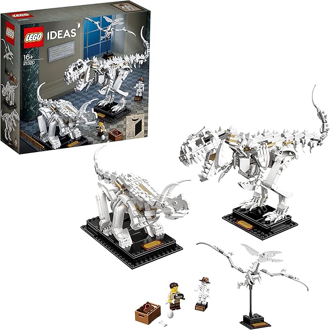 Lego Ideas Dinosaur Fossils Collector's Model 21320 Natural History Museum DisplayBuilding Toy