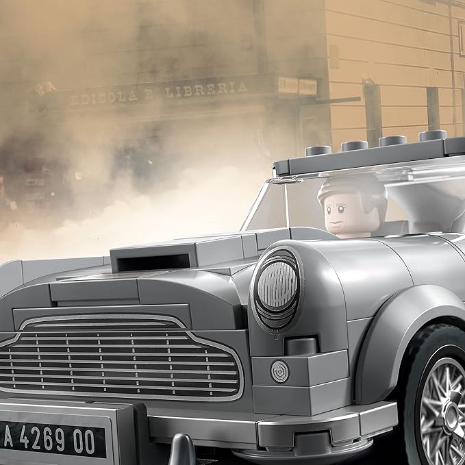 Lego Speed Champions 007 Aston Martin DB5 76911 Building Toy Set Featuring James Bond for Kids Boys and Girls Ages 8+ (298 Pieces) 10.32 x 5.55 x 2.4 inches