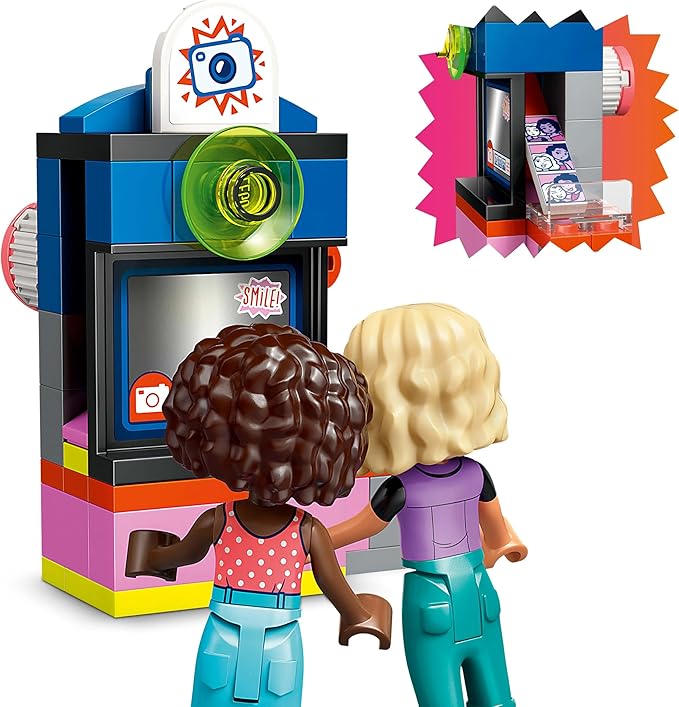 Lego 42662 Friends Hair Salon and Accessory Shop Toys Birthday Present Blocks Girls Boys Children 7 Years 8 Years 9 Years Elementary School Students Pretend Play Pretend Play