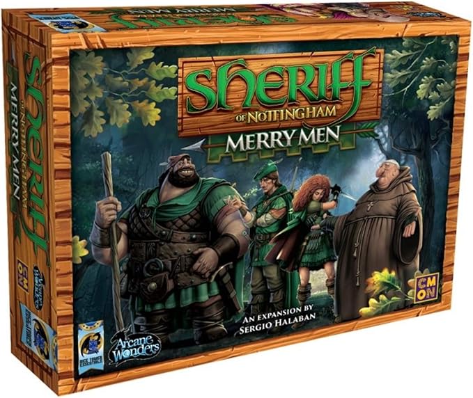 Arcane Wonders Sheriff of Nottingham Merry Men Board Games