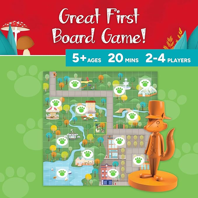 OUTFOXED A CLASSIC WHO DUNNIT GAME FOR PRESCHOOLERS 4 players