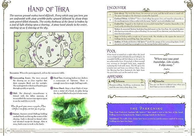 River Horse The Dark Crystal Adventure Game - RPG Hardcover Book 290+ Full Color Pages Role Playing Game