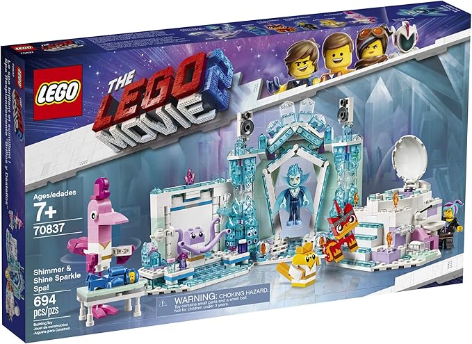 LEGO THE LEGO MOVIE 2 Shimmer &amp Shine Sparkle Spa 70837 Building Kit (691 Pieces)