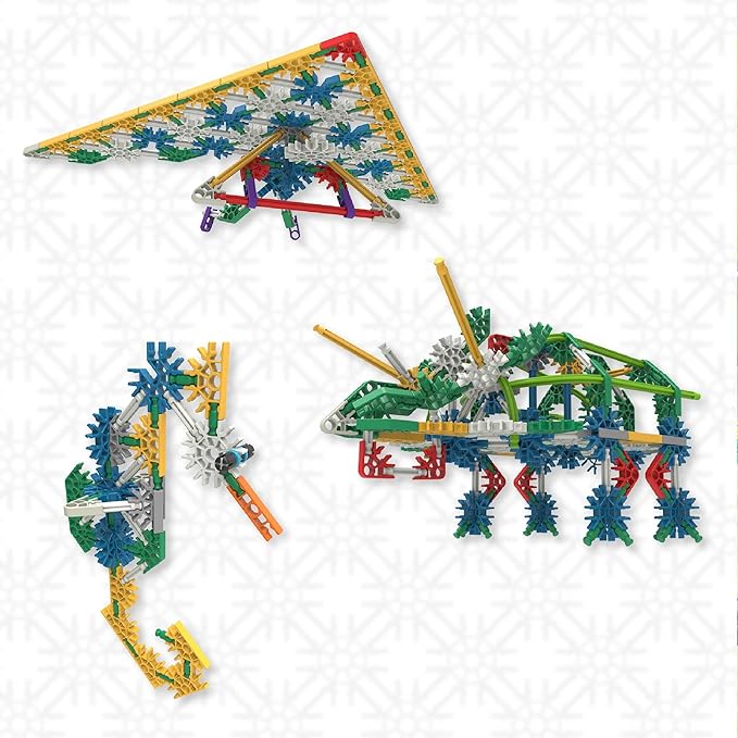 K'NEX - 100 Model Building Set ‚ 863 Pieces STEM Building Kid Construction Set‚ Ages 7+