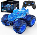 Remote Control Car 2.4GHz Monster Trucks Toys with Light Spray Birthday Gift for Kids 3 4 5 6 7 8 All Terrain RC Cars Toddler Toys for Boys Girls 3+ Year Old