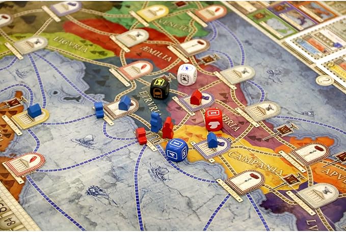 Rio Grande Games Concordia Solitaria Expansion: Solo &amp 2-Player Board Game Strategy