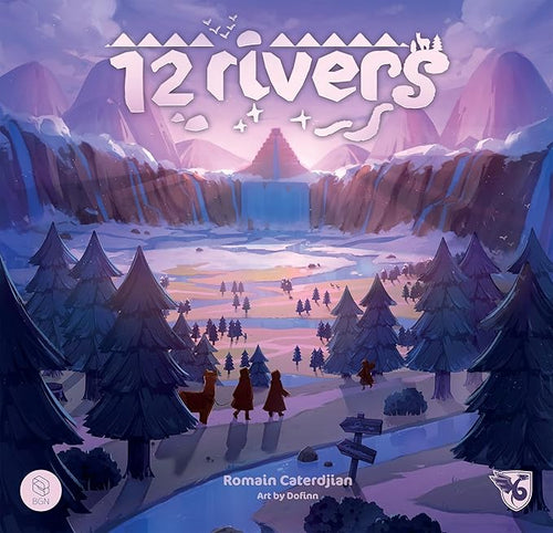 12 Rivers by Good Games Publishin | Tactical Resource Management Worker Placement &amp Area Control Game for Families and Gamers | 1–4 Players | Ages 10+ | 2 to 4 Players