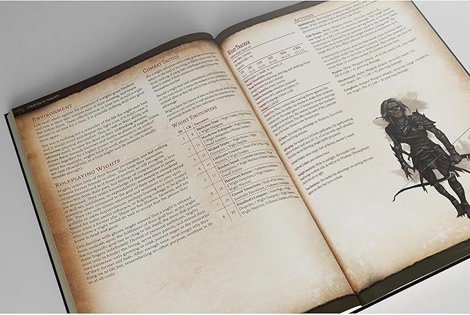 Nord Games: Ultimate Bestiary: The Dreaded Accursed - Hardcover RPG Supplement Book Classic Undead &amp Cursed Creatures 5e D&ampD Roleplaying 268 Pages