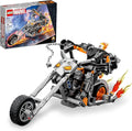 LEGO Marvel Ghost Rider Mech &amp Bike Building Toy for Boys &amp Girls Ages 7+ - Marvel Superhero Toy W/Movable Action Figure - Gift for Kids &amp Fans - 76245