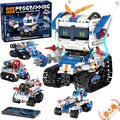 5in1 STEM Robot Building Kits for Kids 6-12 App &amp Remote Control STEM Car Tank Truck Robot Building Toys for Kids Science Learning 800Pcs DIY Building Sets Erector Sets Gifts for Boys Girls