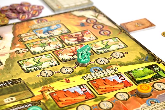 Mindclash Games Emberheart – Mid-Weight Worker Placement &amp Dragon Rescue Strategy Board Game | 2-4 Players | 60-90 Min Playtime | Fantasy Strategy Adventure