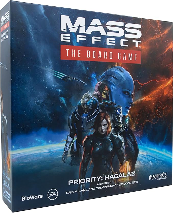 Mass Effect: Priority Hagalaz - The Board Game - Cooperative Story-Driven Experience Strategy Game for Teens &amp Adults Ages 14+ 1-4 Players 45-90 Minute Playtime