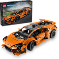 LEGO Technic Lamborghini Huracán Tecnica Orange Toy Cars - Building Toys for Boys &amp Girls Ages 9+ - Gift for Easter Basket - Kids Bedroom and Desk Decor - 42196