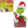 Brickcraft The Grinch Building Set 504 PCS Christmas Toy Kit for Kids &amp Adults 8+ Movable Hands Arm &amp Hat Holiday Collectible Display Model Fun Xmas Gift Idea for Grinch Fans &amp Builder