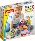 Quercetti - Tecno Jumbo - 76 Piece Building Set and Construction Toy Multi-Colored 34 x 7 x 29cm