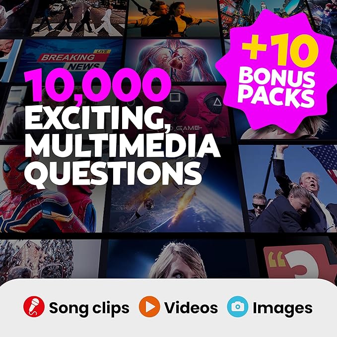 Outsmarted Ultimate Edition - 10 Exciting Bonus Categories | Kids Teens &amp Adults | Next-Level Game Night for Family &amp Friends | 2–24 Players | Age 8+ | 10000+ Questions | 2026 Edition