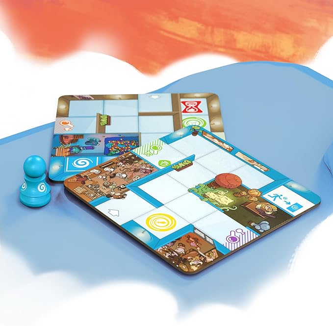 Magic Maze Tower – Puzzle Adventure in the Award-Winning Magic Maze Universe | Solo &amp co-op | 91 Challenges | Real-time Play | Ages 9+ | 1–4 Players | 30 min | FSC®