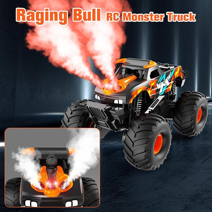 Remote Control Car Monster Truck Toys4WD Waterproof Off-Road RC Cars for All terrian1:16 Amphibious Hobby Pick-up Truck Toy Vehicle Gifts for Boys Girls Presents Age 8 9 10 11 12+