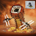 932PCS Sandworm Monster Construction Building Set with Ornithopter Toy(Compatible with Lego)Unique Collectible Architecture Playset for 14+ Kids Amazing Movie Scene Recreation Fun Present