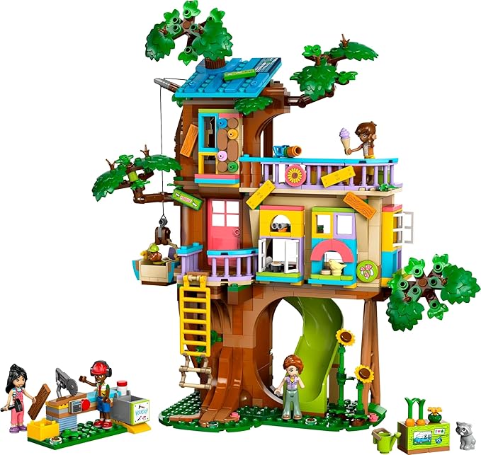 Lego 42652 Friendship Tree House Toy Toy Birthday Present Block Girls Boys Children 8 Years 9 10 Years Old Elementary School Pretend Play Pretend Play Play