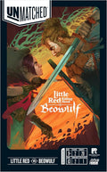 Restoration Games Unmatched Little Red Riding Hood vs Beowulf - Strategy Board Game for 2 Players - Heroes Expansion with Miniatures Unique Decks and Battlefield - 20 Min Playtime - Ages 9+