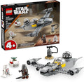 LEGO Star Wars: The Mandalorian Mando and Grogu's N-1 Starfighter Toddler Building Set - Star Wars Baby Yoda Toy for Kids Boys &amp Girls Ages 4+ - Educational Preschool Toy Gift for Birthdays - 75