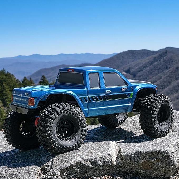 Axial RC Truck 1/10 SCX10 III Coyote 4X4 RTR Brushed Rock Crawler Blue AXI-2036T2 (Battery and Charger Not Included)