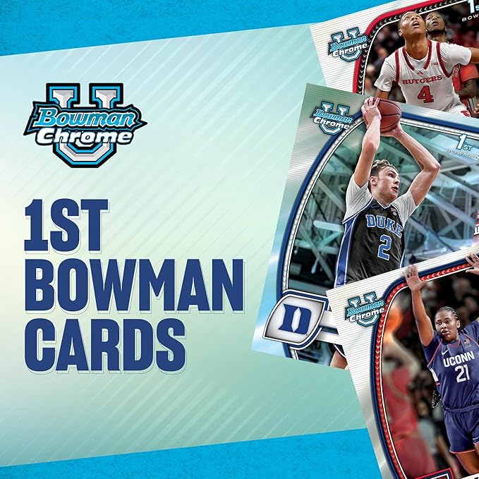 Topps 2024-25 Bowman University Chrome Basketball - Factory Sealed - Value Box